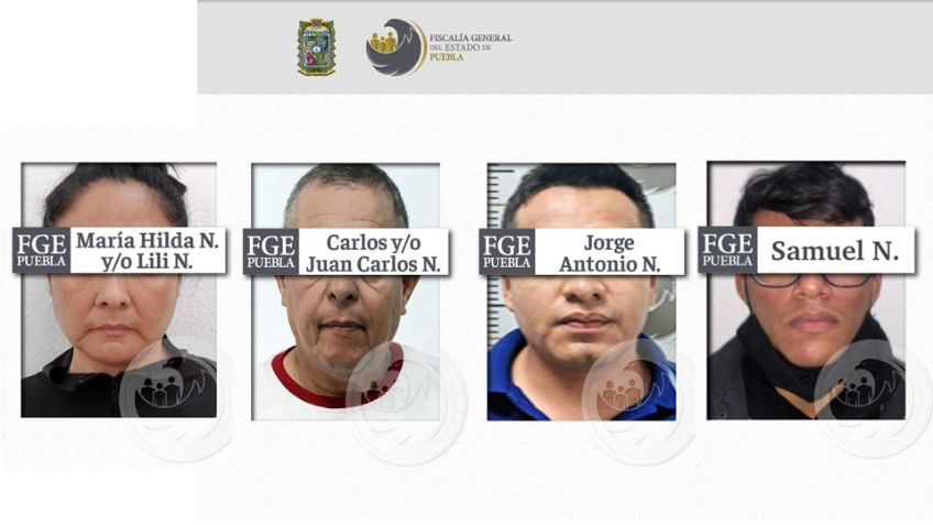 Arrestan en Puebla a cuatro personas por abuso contra menores de edad y trata de personas