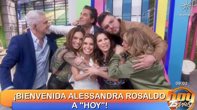 Alessandra volvió a Hoy