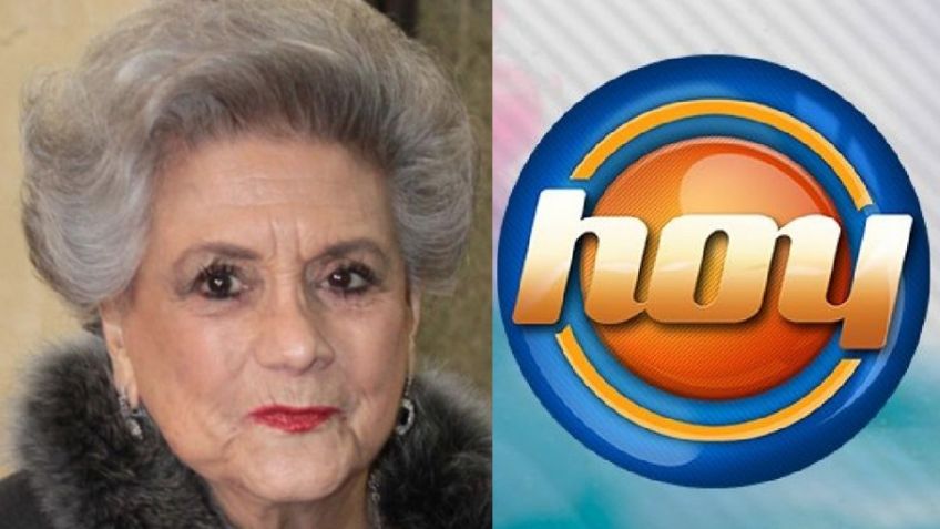 Tras ser hospitalizada, filtran triste noticia sobre Queta Lavat en 'Hoy' y dejan en shock a Televisa