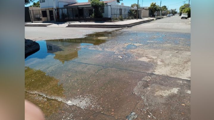 Vecinos de la colonia Faustino Félix en Ciudad Obregón denuncian problemas con el alcantarillado público