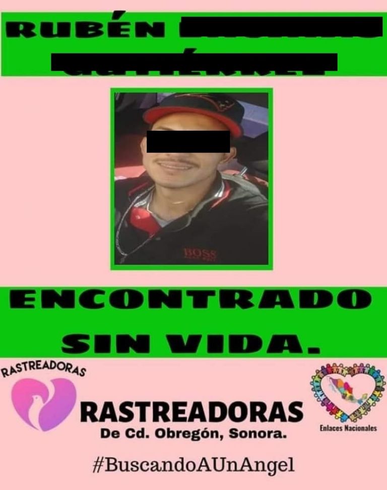 Identifican cuerpo hallado sin vida en Ciudad Obregón. Foto: Facebook