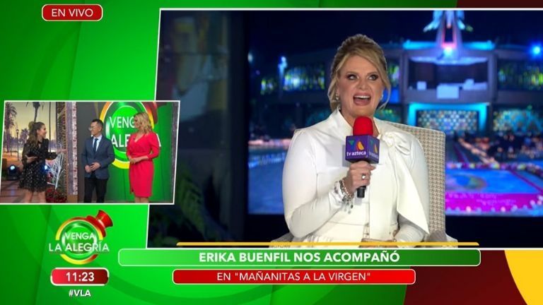 Érika Buenfil en VLA