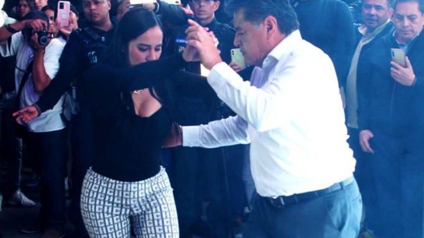 Sandra Cuevas se hace viral y saca sus mejores pasos durante la "Guerra de Sonideros"