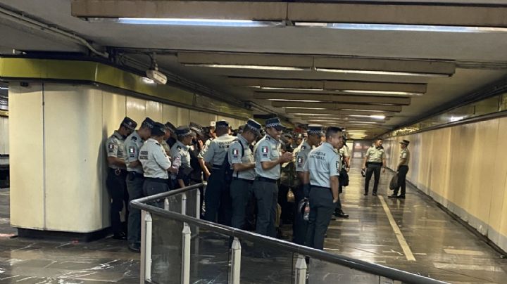 Claudia Sheinbaum destaca trabajo de la GN en el Metro y anuncia más presupuesto