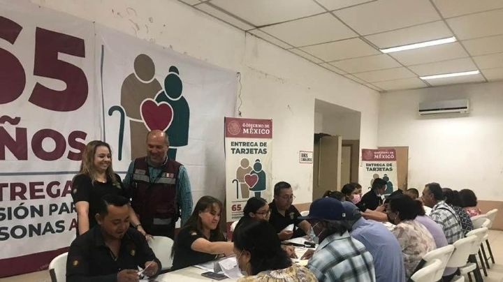 Instalan puntos para entregas de los apoyos del Bienestar en Navojoa