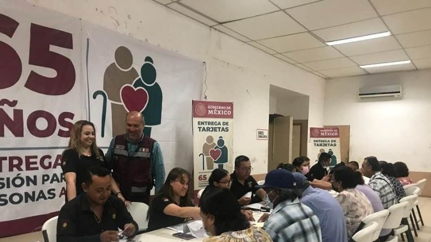 Instalan puntos para entregas de los apoyos del Bienestar en Navojoa