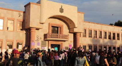 Mujeres del municipio de Cajeme reclaman sus derechos en la marcha 8M