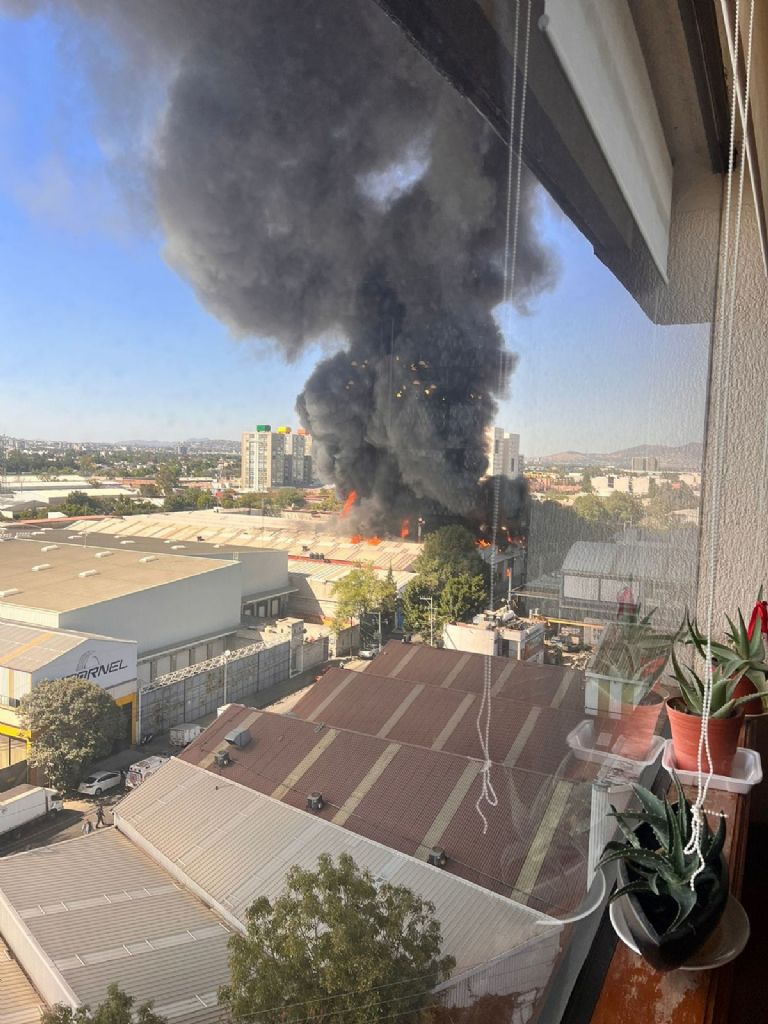 Incendio en Azcapotzalco