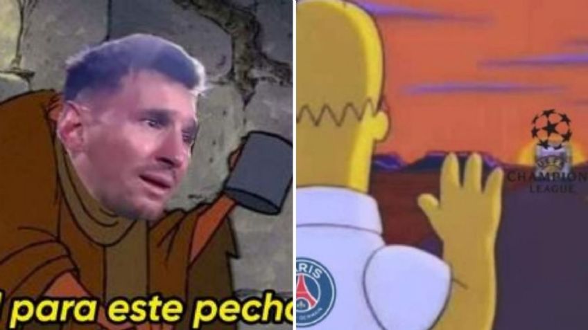 MEMES no perdonan la nueva derrota de Lio Messi y el PSG en la Champions League