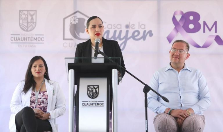 Sandra Cuevas, alcaldesa en Cuauhtémoc