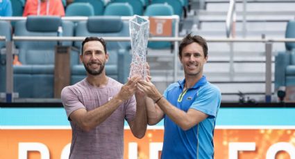 ¡Festeja el tenis mexicano! Santiago González se proclama campeón de dobles en el Miami Open