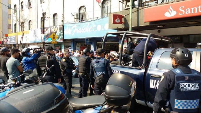 Madrugada violenta en CDMX