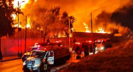 Incendio en la Central de Abastos: Reubican a los afectados y detienen al presunto responsable