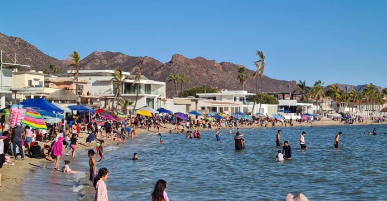 Guaymas recibió a 300 mil visitantes en Semana Santa 2023