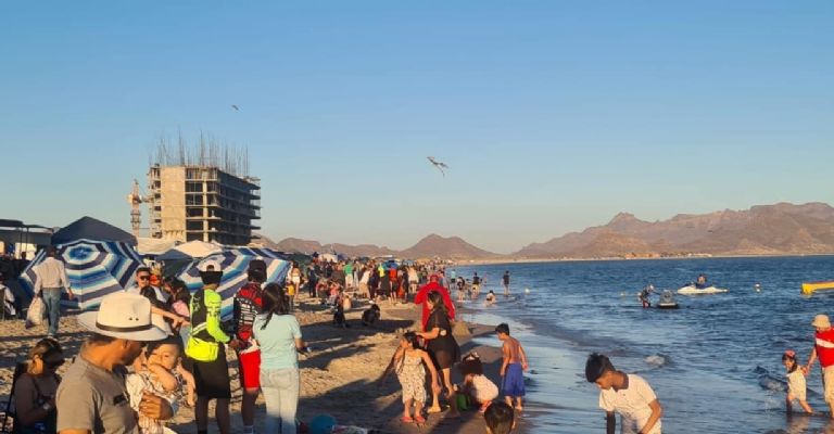 Guaymas recibió a 300 mil visitantes en Semana Santa 2023