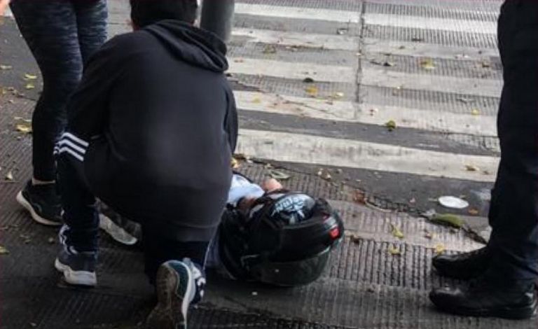 Ambulancia atropella a motociclista en CDMX