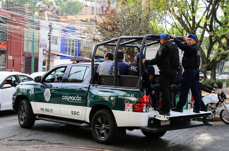 Operativo contra franeleros en Coyoacán