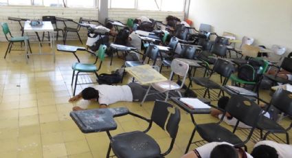 Inseguridad lleva a estudiantes del Cbtis a simular balacera en Ciudad Obregón