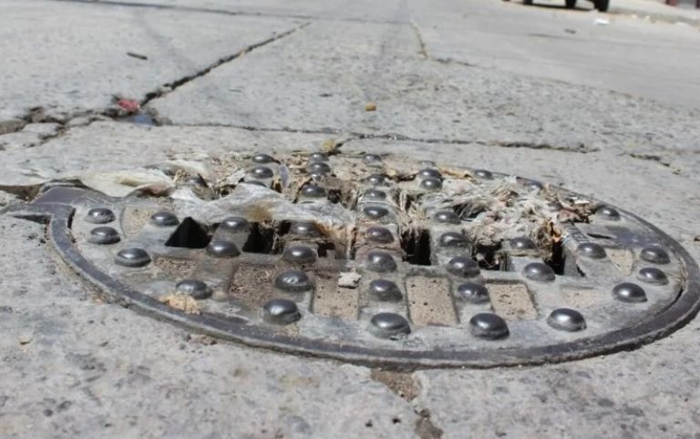 Robo de coladeras en CDMX