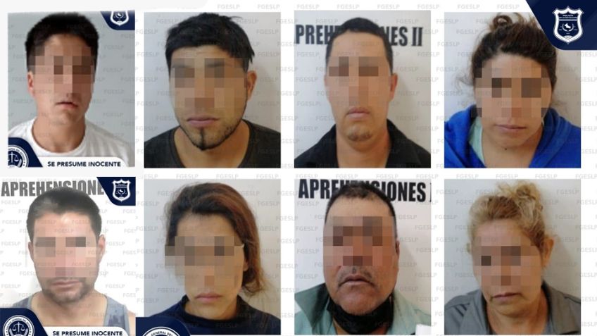 San Luis Potosí: Ponen tras las rejas a ocho personas por el homicidio de tres hombres