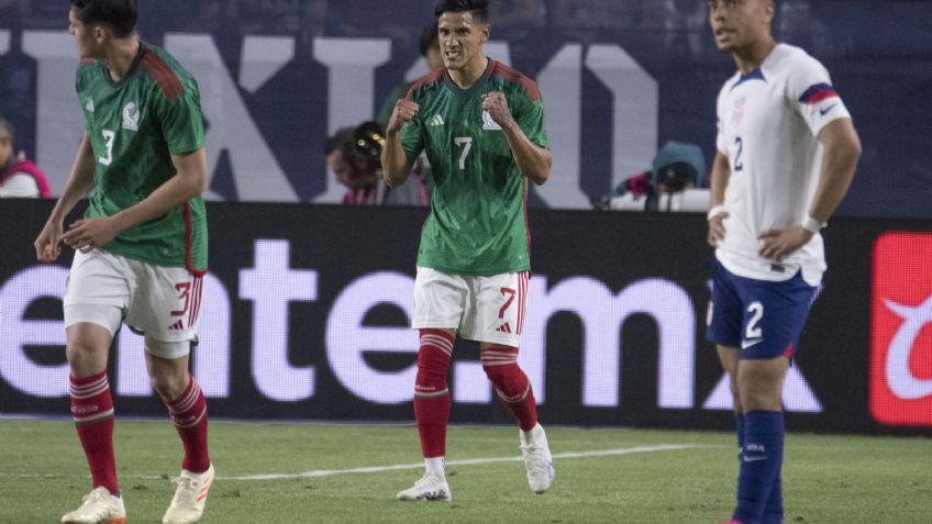 Selección Mexicana sigue sin ganarle a Estados Unidos: empata 1-1 en Amistosos Internacionales 2023