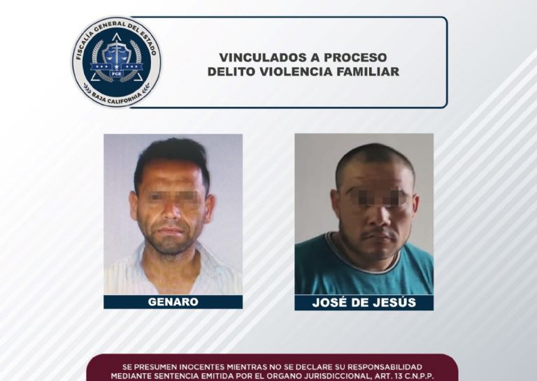 Los dos violentos sujetos detenidos