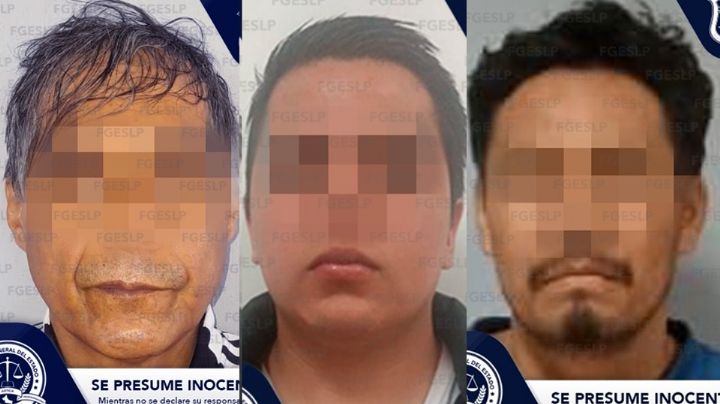 Aprehenden a tres sujetos acusados de homicidio en San Luis Potosí; uno estará 42 años preso