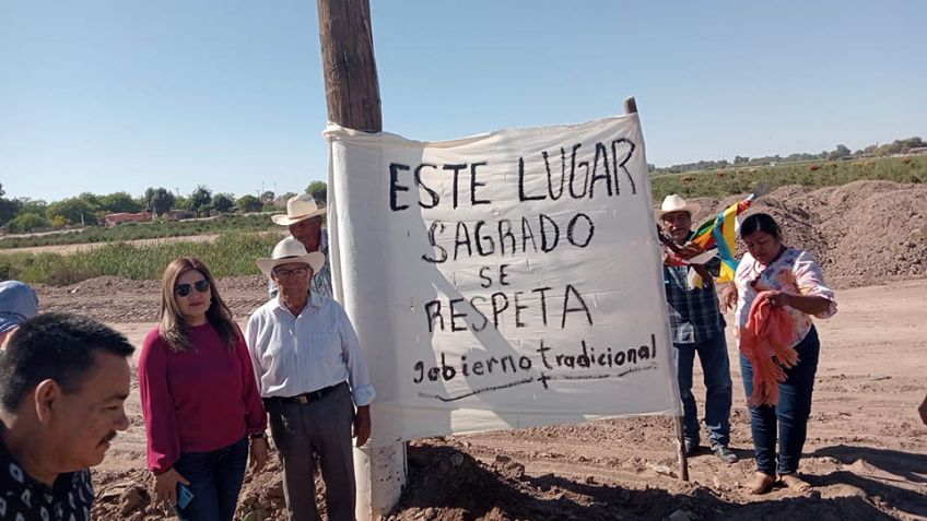 Etnia yoreme mayo pide respeto a sus lugares sagrados en Huatabampo