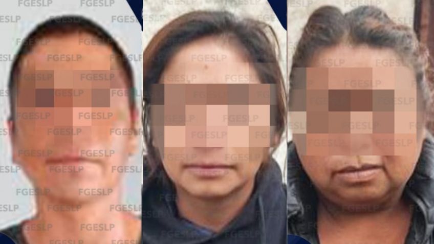 San Luis Potosí: Detenidos tres hombres y dos mujeres por secuestro, homicidio y desaparición