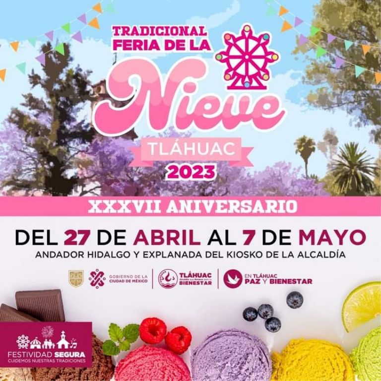Feria de la Nieve en Tláhuac 2023