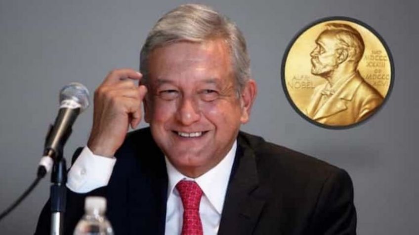 Buscan proponer a AMLO para el Premio Nobel de la Paz: Adán Augusto y Jesús Ramírez reaccionan