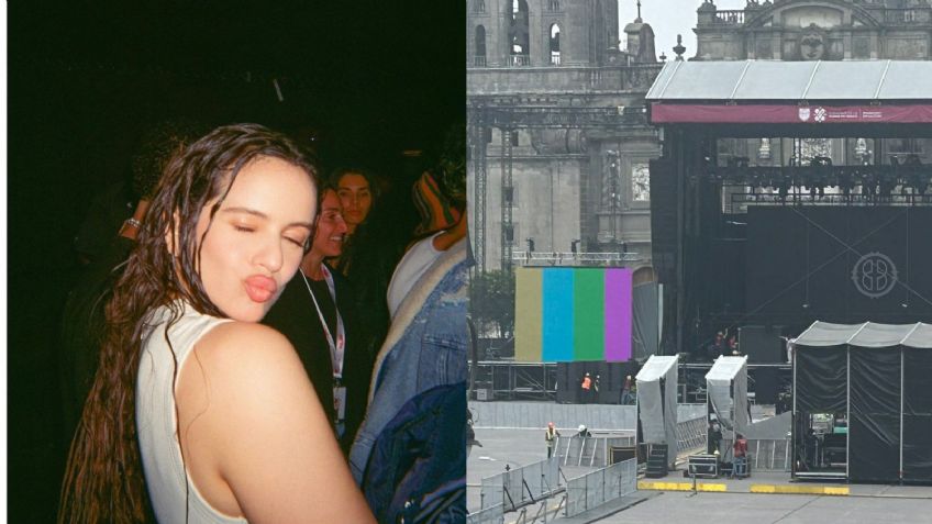 Concierto de la Rosalía en el Zócalo de la CDMX: Estas calles del Centro Histórico estarán cerradas