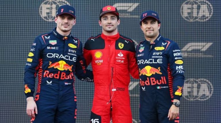 Red Bull pierde la 'pole' para el GP de Azerbaiyán, 'Checo' Pérez será tercero y Verstappen segundo