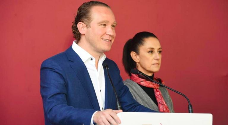 Santiago Taboada y Sheinbaum 