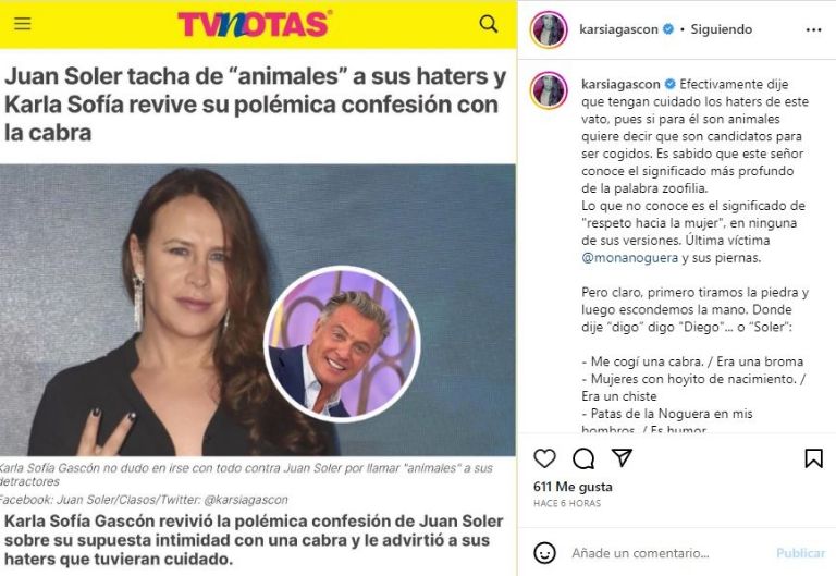 Karla Sofía Gascón