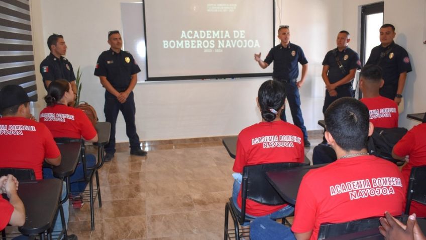 Bomberos Navojoa cuenta con Academia para profesionalizar a sus cadetes
