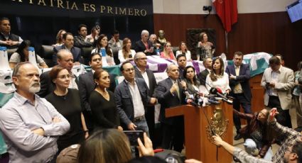 El PRI acusa a Morena de "violencia legislativa" tras aprobación de 15 reformas en tiempo récord