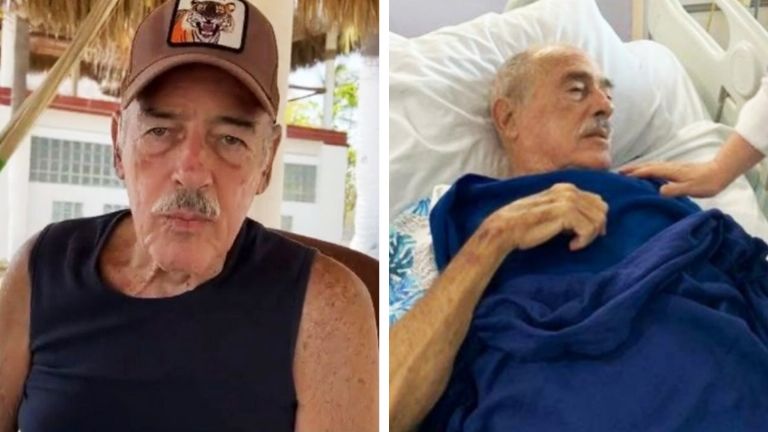 Andrés García en sus últimos días