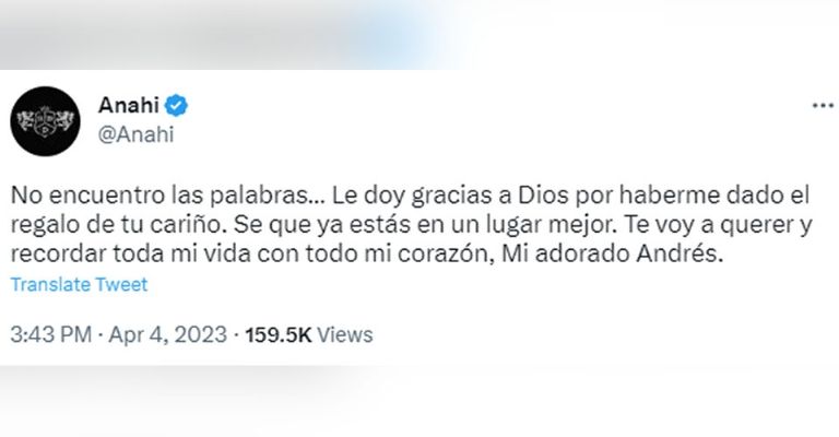 Karely Ruiz y otros famosos así se despidieron de Andrés García