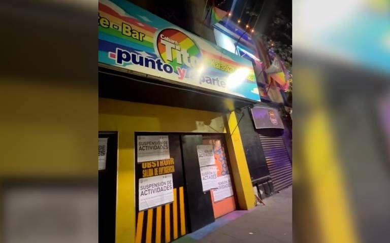 Cierre de bar Cabaretito