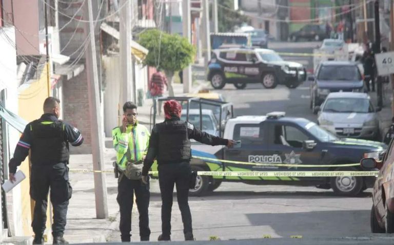 Balacera en Puebla
