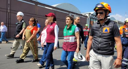 Claudia Sheinbaum deshecha rumores sobre el incendio en la Central de Abastos; descarta extorsiones