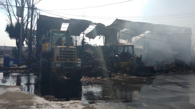 Incendio Central de Abastos 