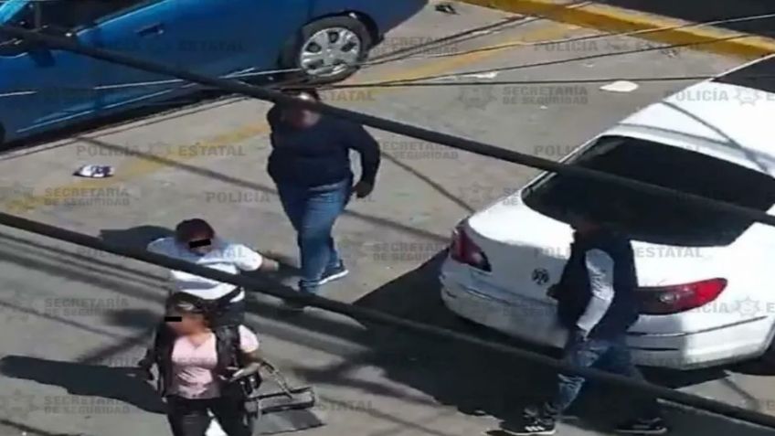 Se robaron hasta las gomitas: Caen cuatro por asaltar un OXXO en Metepec, en el Estado de México