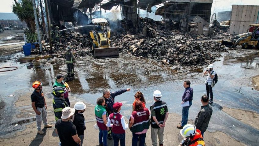 Incendio en Central de Abastos: En este sitio se ubican los locatarios afectados por el siniestro