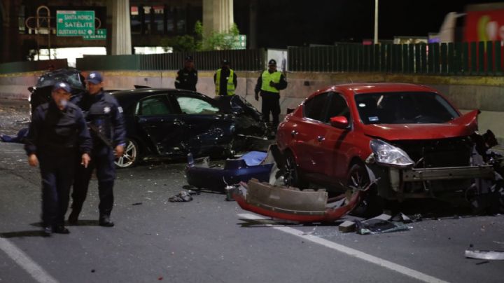 Difunden nuevas imágenes del fatídico accidente en Periférico norte que cobró la vida de 4 personas