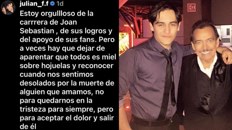 José Julián confesó que extrañaba mucho a Joan
