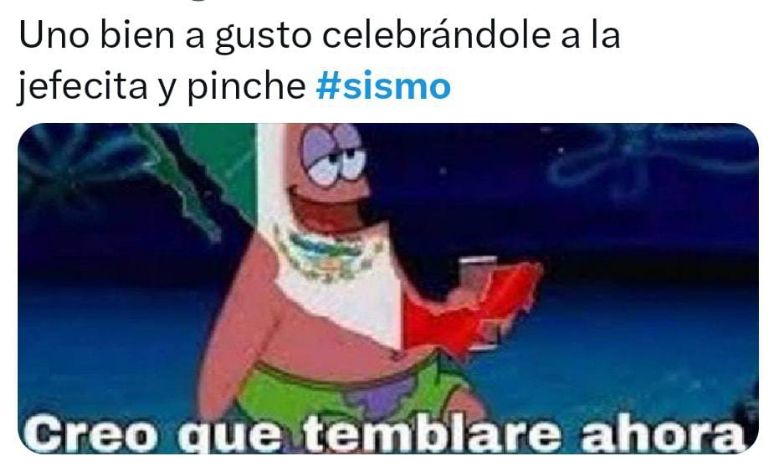 Sismo en CDMX desata los memes