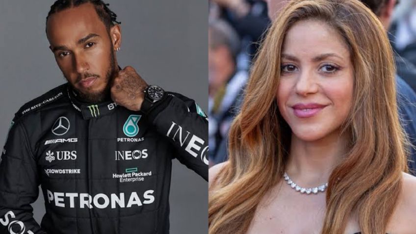 A un lado Tom Cruise: Con lujoso paseo, Lewis Hamilton 'lleva la delantera' y conquista a Shakira