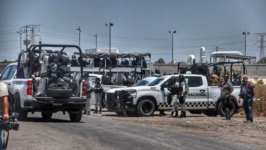 Protestas de agricultores continúan en Topolobampo; llegan agentes antimotines